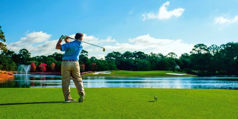 Golfing At Beach - Goa 