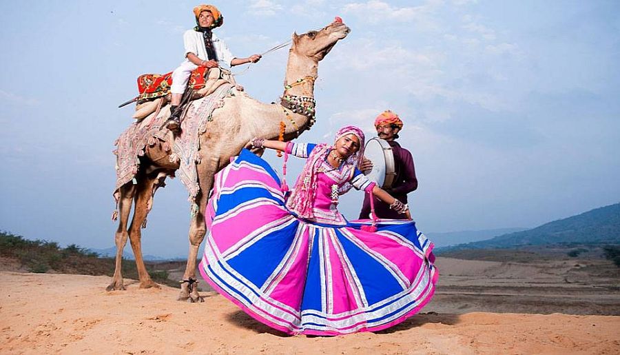 Golden Triangle Tour with Pushkar Special