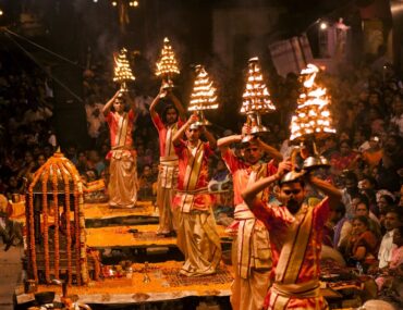 Evening Ganga Aarti at Varanasi