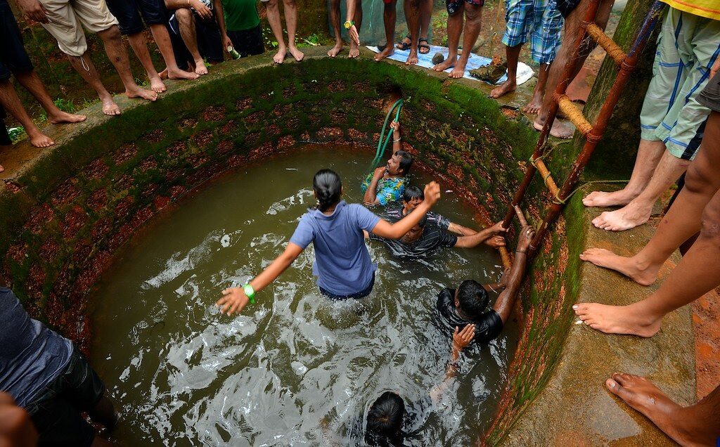 Sao Joao Festival Pool Jump